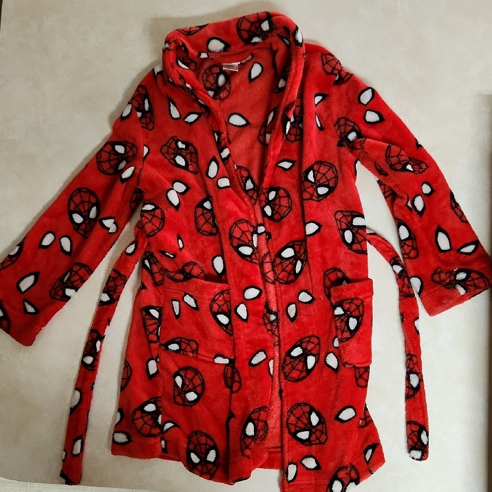 Marvel Red Spider-Man Fleece Robe